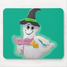 Halloween Ghost Moustpad Mouse Pad