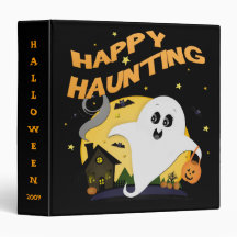 Halloween Ghost Photo / Scrapbook Binder