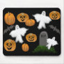 Halloween Ghosts & Pumpkins Mousepad