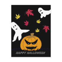 Halloween Ghouls Post Card