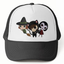 Halloween Girls Trucker Hats