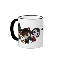 Halloween Girls Coffee Mugs