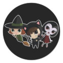 Halloween Girls stickers