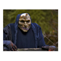Halloween Goblin Postcard