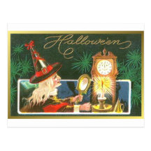 Halloween Good Witch (Altered) Postcard