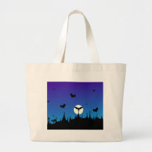 Halloween Graveyard Novelties Canvas Bags