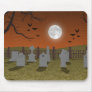 Halloween: Graveyard Scene: Mouse Pad