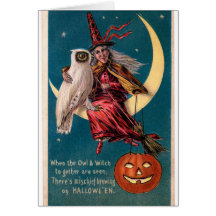 Halloween Greetings Card