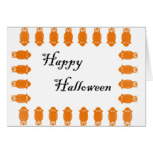 Halloween Greetings Card
