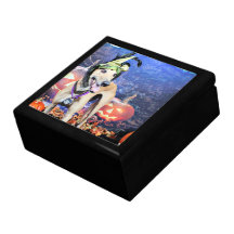 Halloween - Greyhound - Pena Keepsake Boxes