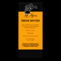 Halloween Groucho Mask Invitation invitations