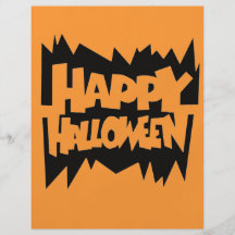 Halloween heureux tract