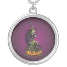 Halloween Hexe witch Personalisierter Schmuck