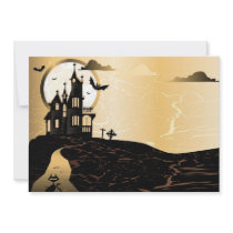 halloween personalized announcement