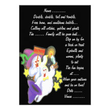 Halloween - Invitation