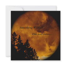 Halloween  Invite: Something Wicked