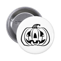 Halloween Jack O' Lantern Buttons
