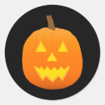 Halloween : Jack-o'-lantern : Citrouille : Adhésifs