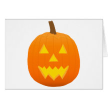 Halloween : Jack-o'-lantern : Citrouille : Carte De Vœux