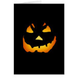 Halloween : Jack-o'-lantern font face : Cartes De Vœux
