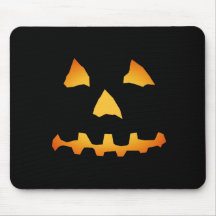 Halloween : Jack-o'-lantern font face : Tapis De Souris