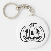 Halloween Jack O' Lantern Key Chains