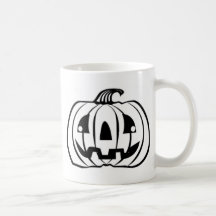 Halloween Jack O' Lantern Mug