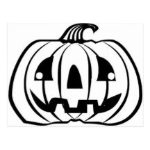 Halloween Jack O' Lantern Post Cards