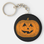 Halloween Jack O Lantern Pumpkin Key Chains