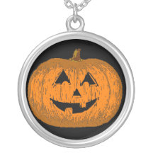 Halloween Jack O Lantern Pumpkin Pendants
