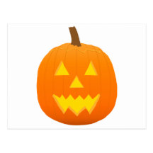 Halloween: Jack-O-Lantern: Pumpkin: Post Cards