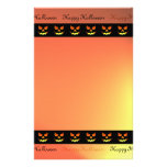 Halloween Jack-O-Lantern Stationery