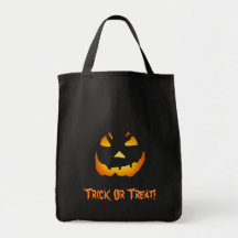 Halloween: Jack-O-Lantern: Trick or Treat Bag