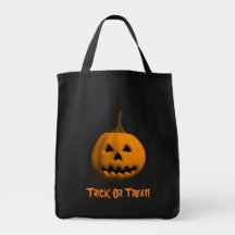 Halloween: Jack-O-Lantern: Trick or Treat Bag