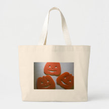 Halloween Jack O' Lanters Tote Bags