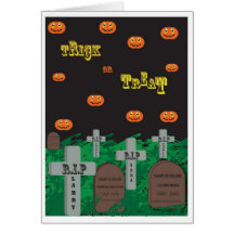 Halloween Joke Cards