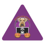 Halloween - Just a Lil Spooky - Airedale Stickers