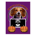 Halloween - Just a Lil Spooky - Beagle Post Card