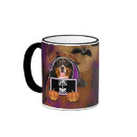 Halloween -Just a Lil Spooky -Bernese Mountain Dog Coffee Mugs