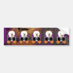 Halloween - Just a Lil Spooky - Bichon Frise Bumper Sticker