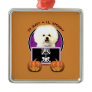 Halloween - Just a Lil Spooky - Bichon Frise Christmas Tree Ornaments