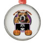 Halloween - Just a Lil Spooky - Bulldog Christmas Tree Ornaments