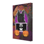 Halloween - Just a Lil Spooky - Cairn - Rosco Canvas Print