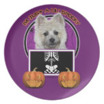 Halloween - Just a Lil Spooky - Cairn - Teddy Bear Party Plates