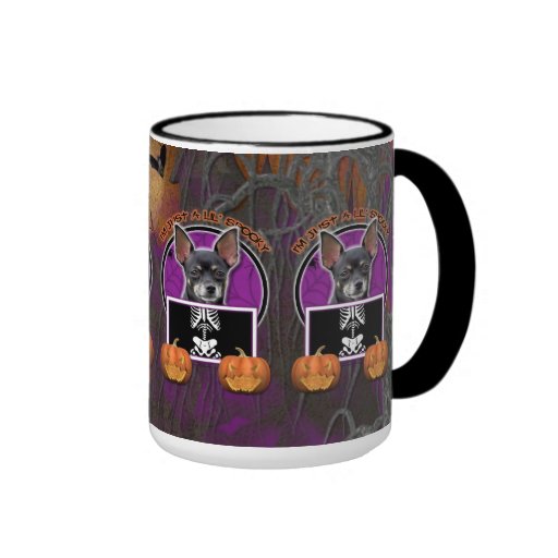 Halloween - Just a Lil Spooky Chihuahua - Isabella Coffee Mug