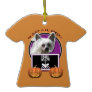 Halloween - Just a Lil Spooky - Chinese Crested Christmas Ornaments
