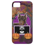 Halloween - Just a Lil Spooky - Doberman - Rocky