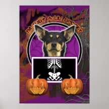 Halloween - Just a Lil Spooky - Kelpie - Jude Posters