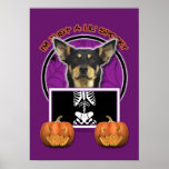 Halloween - Just a Lil Spooky - Kelpie - Jude Print
