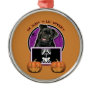 Halloween - Just a Lil Spooky - Pug - Ruffy Christmas Tree Ornament